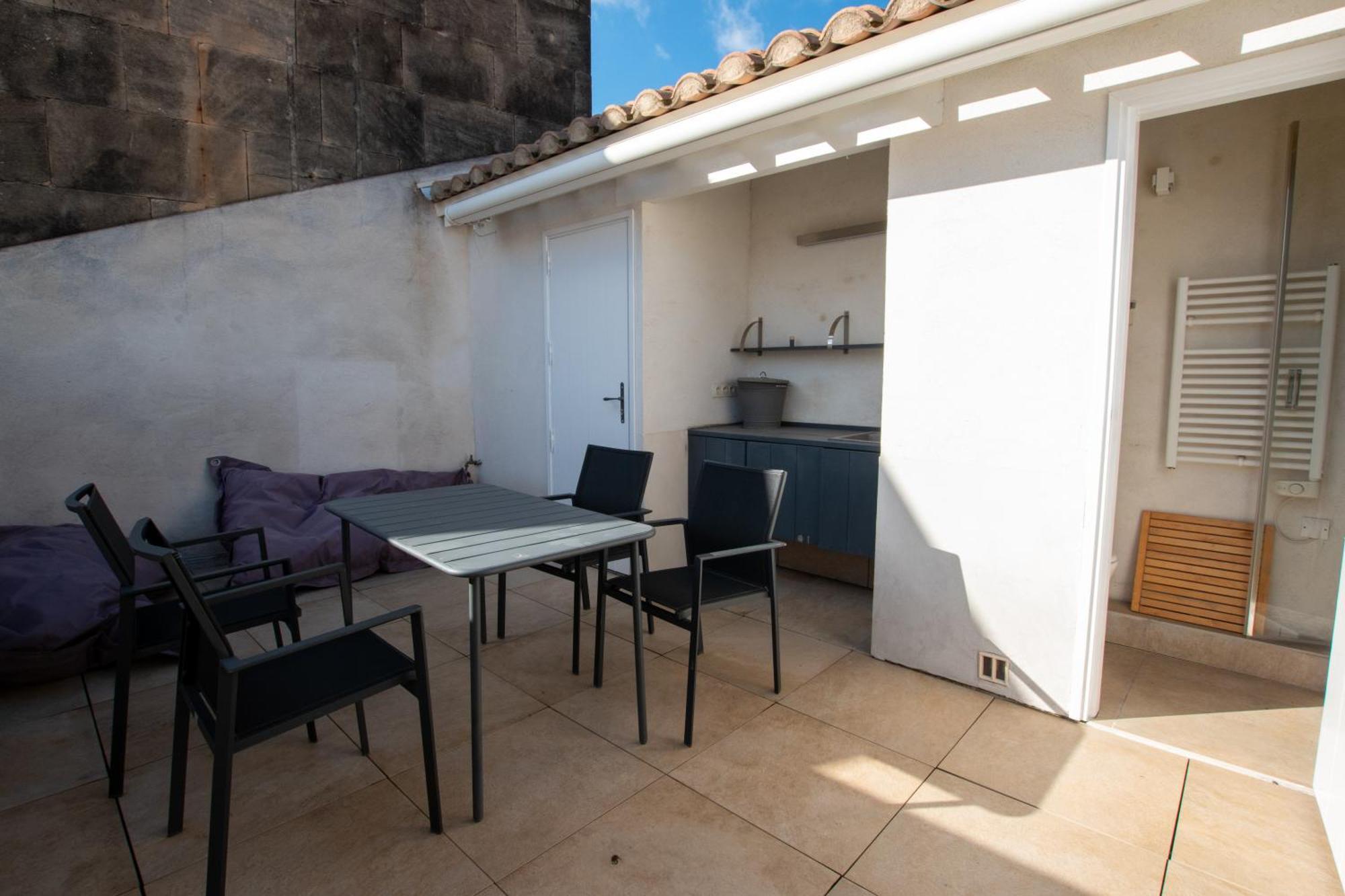 L'Escale - Clim, Terrasse Lejlighed Arles Eksteriør billede